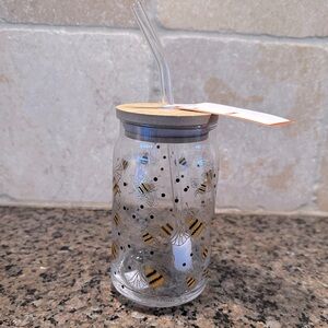 Glass Bee Mug 🐝 NWT